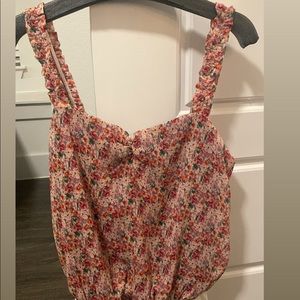floral bodysuit